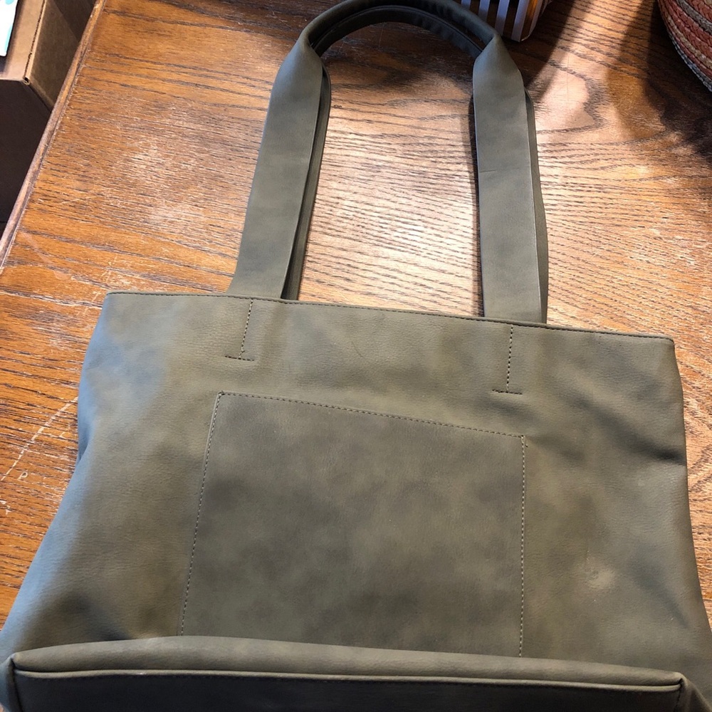 Universal Thread Olive Green Laptop Tote Bag
